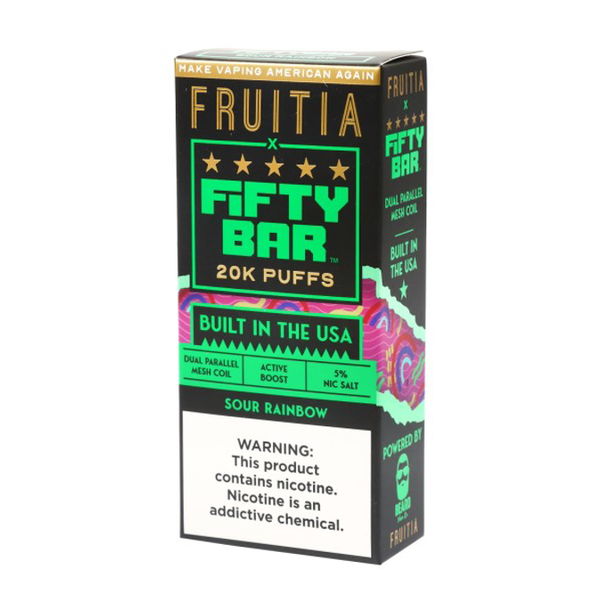 Picture of FIFTY BAR 20K SOUR RAINBOW USA