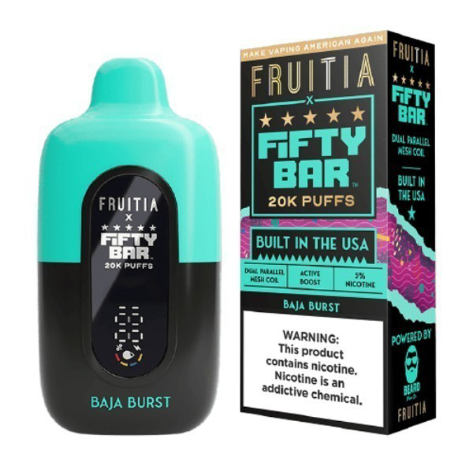 Picture of FIFTY BAR 20K FRUITIA - BAJA BURST