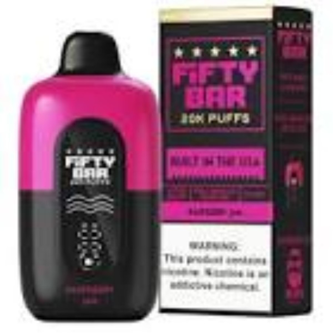 Picture of FIFTY BAR 20K BLACK EDITION - RASPBERRY JAM