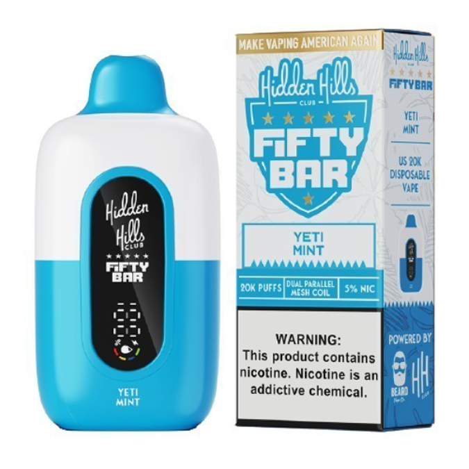 Picture of FIFTY BAR 20K HIDDEN HILLS - YETI MINT