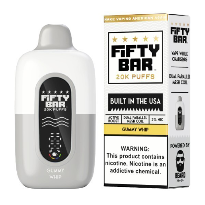 Picture of FIFTY BAR 20K WHITE EDITION - PINEAPPLE WHIP
