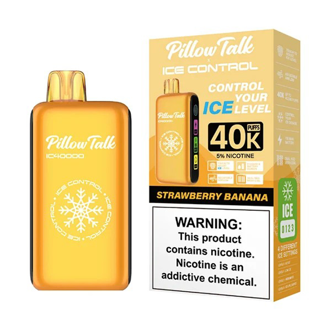 Picture of PILLOW TALK FLAVOUR CONTROL 40K STRAWBERRY & BANANA