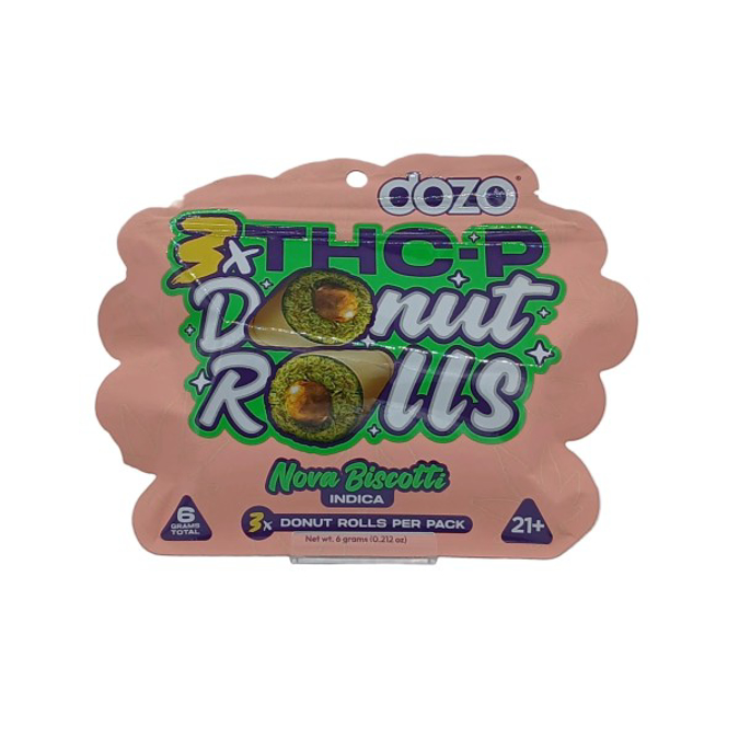 Picture of DOZO THCP DONUT ROLLS 5PK 3CT NOVA BISCOTTI