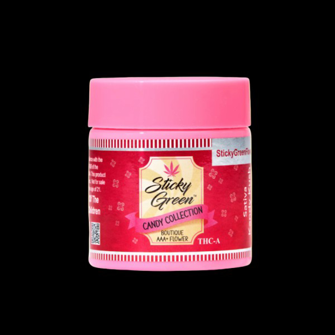 Picture of STICKYGREEN 3.5gm FLOWER THC-A CANDY COLLECTION BOUTIQUE AAA+ - KANDY RUNTZ (HYBDID)