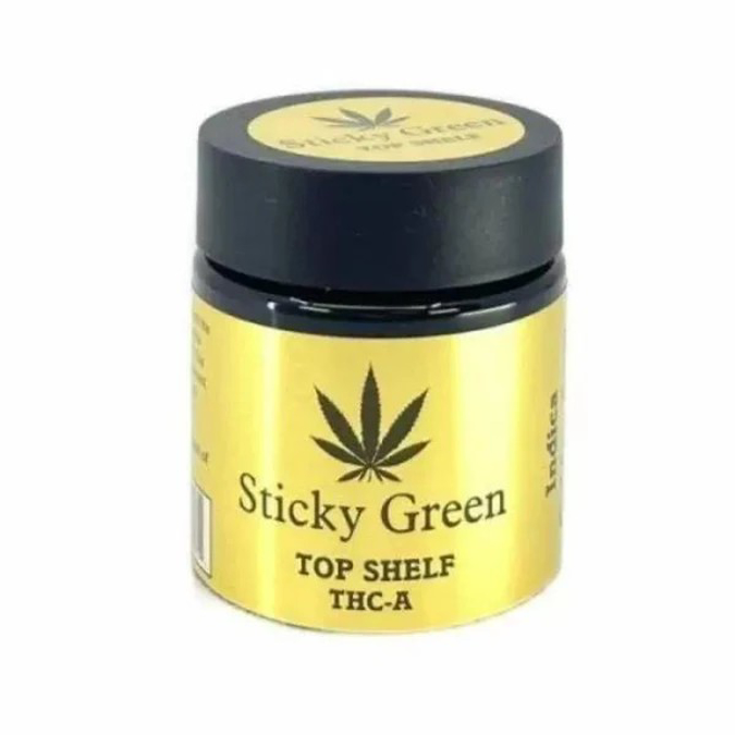 Picture of STICKYGREEN 3.5gm FLOWER THC-A - TOP SHELF (INDICA) GOLDEN GOAT