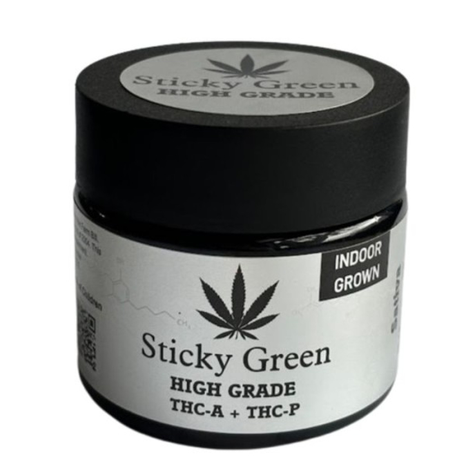 Picture of STICKY GREEN 3.5gm FLOWER THC-A - HIGH GRADE (INDICA) SILVER OG