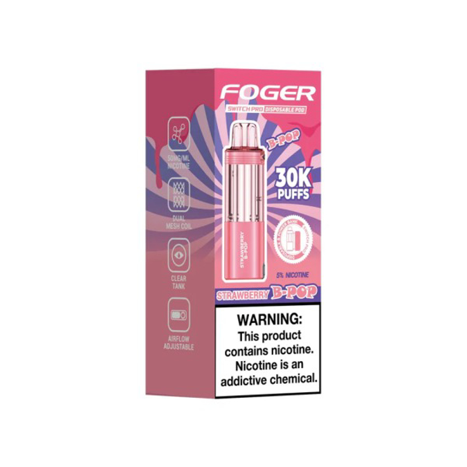 Picture of FOGER POD 30K STRAWBERRY BPOP