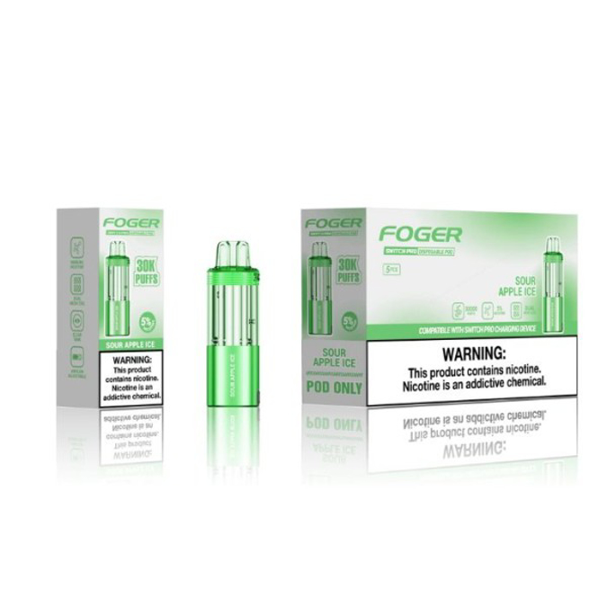 Picture of FOGER POD 30K SOUR APPLE ICE