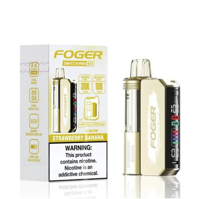 Picture of FOGER 30K SWITCH PRO KIT STRAWBERRY BANANA