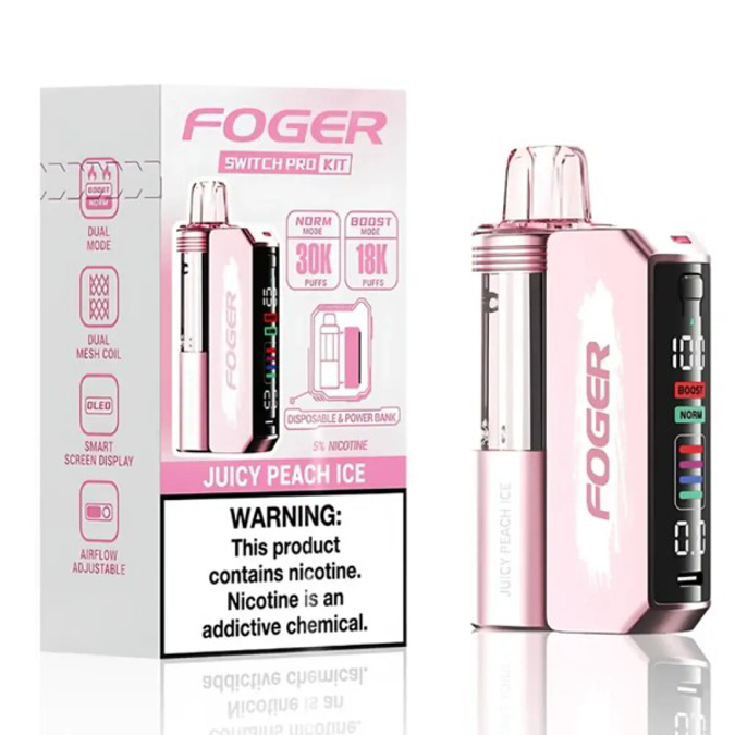 Picture of FOGER 30K SWITCH PRO KIT JUICY PEACH ICE