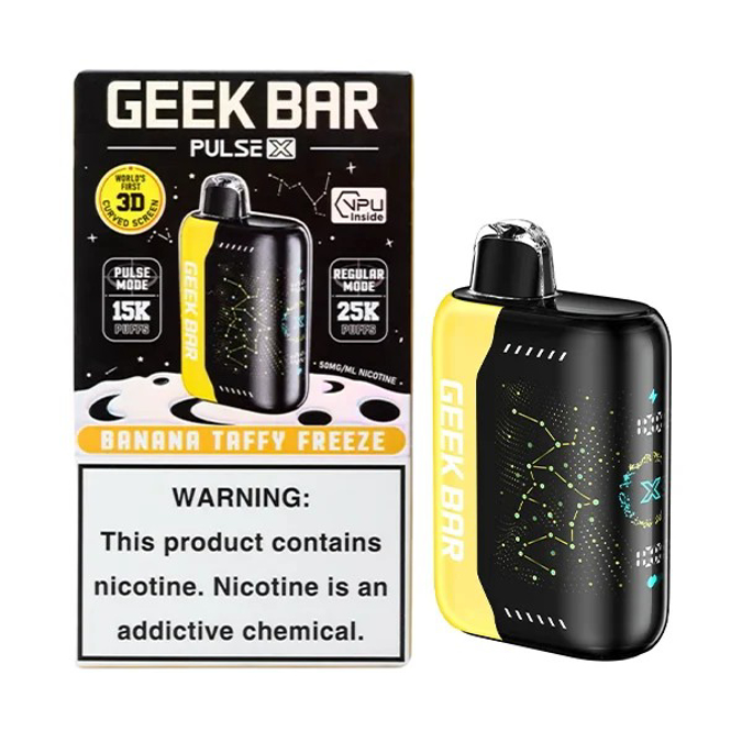 Picture of GEEK BAR 25K PULSE X BANANA TAFFY FREEZE