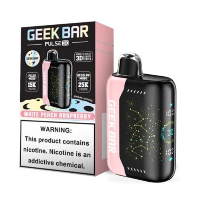 Picture of GEEK BAR 25K PULSE X WHITE PEACH RASPBERRY