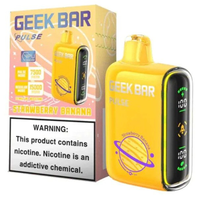 Picture of GEEK BAR 15K PULSE STRAWBERRY BANANA