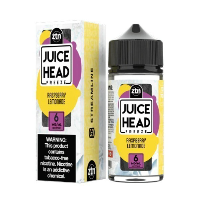 Picture of JUICE HEAD FREEZE 3MG 100ML - RASPBERRY LEMONADE