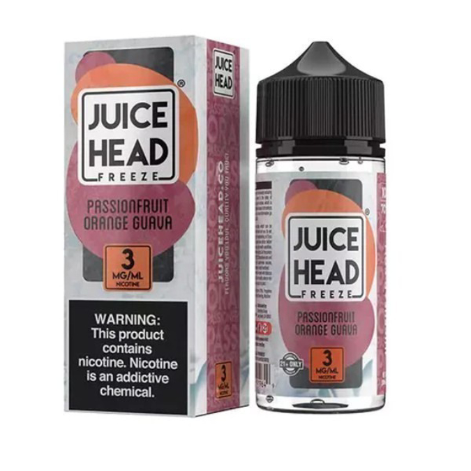 Picture of JUICE HEAD FREEZE PASSIONFRUIT ORANGE GUAVA 3MG