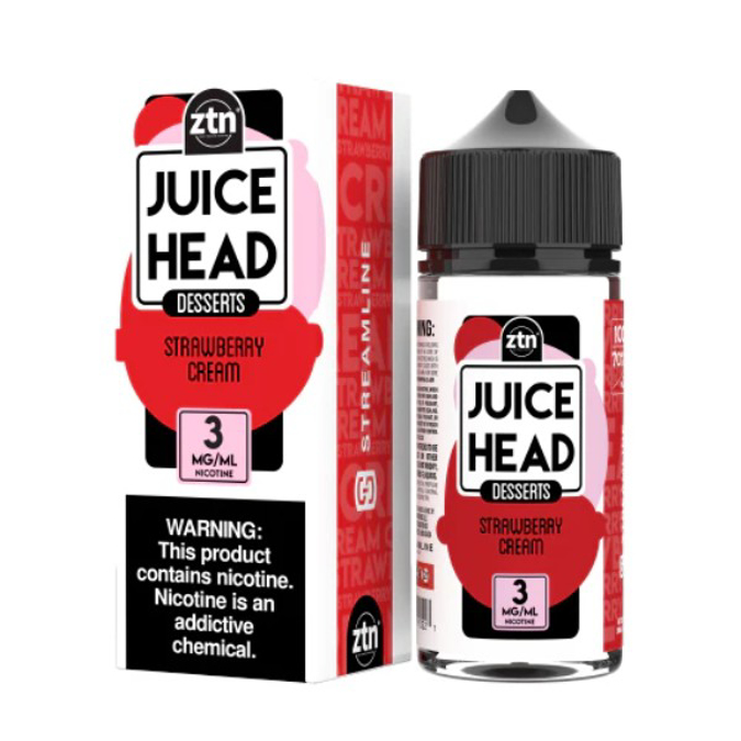Picture of JUICE HEAD 3MG STRAW CREAM