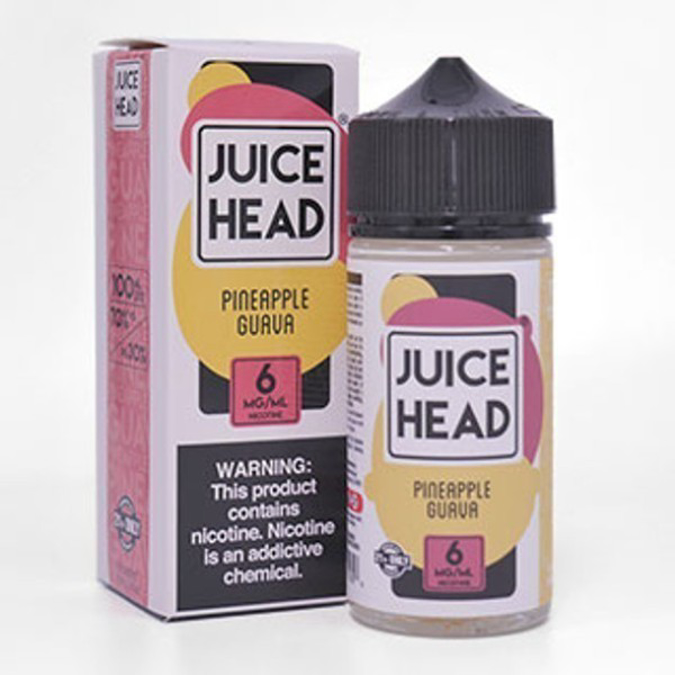 Picture of JUICE HEAD 3MG 100ML - PINEAPPLE GAUVA