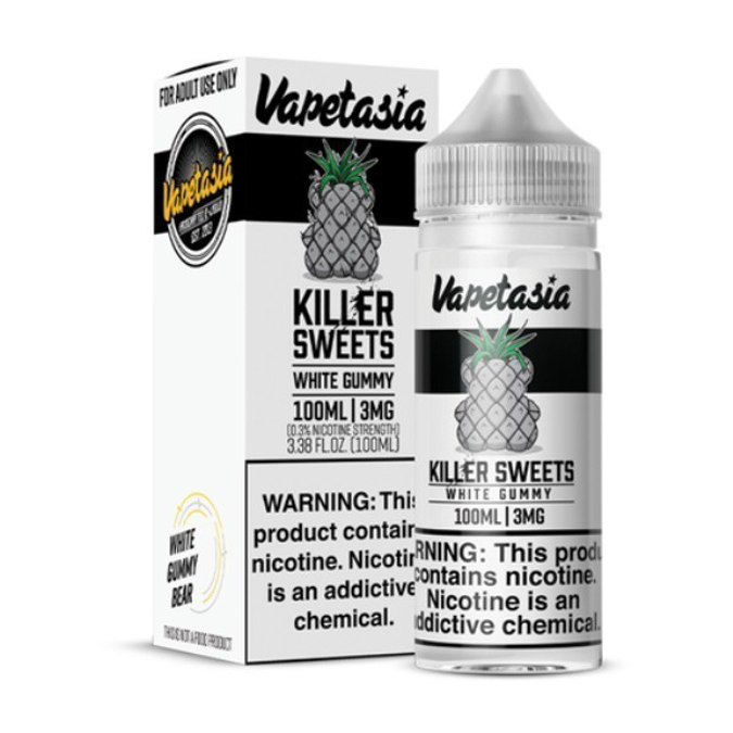 Picture of VAPETASIA KILLER SWEETS WHITE GUMMY 3MG