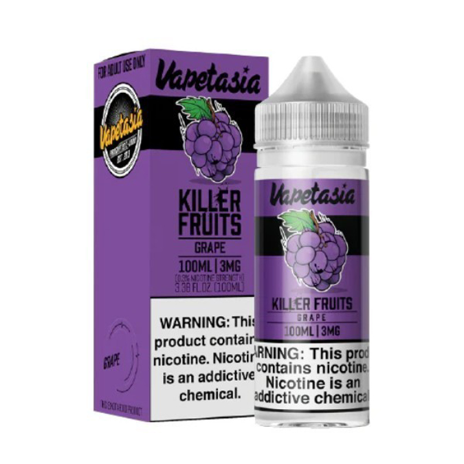Picture of VAPETASIA 3MG 100ML - GRAPE