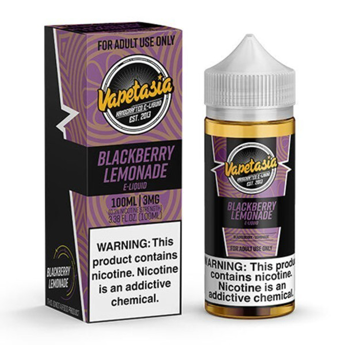 Picture of VAPETASIA 3MG 100ML - BLACKBERRY LEMONADE