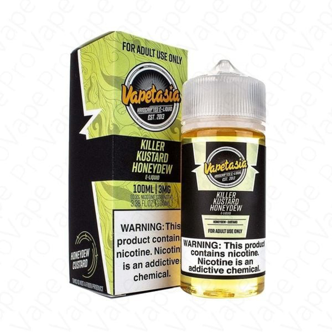 Picture of VAPETASIA KILLER KUSTARD HONEYDEW 3MG
