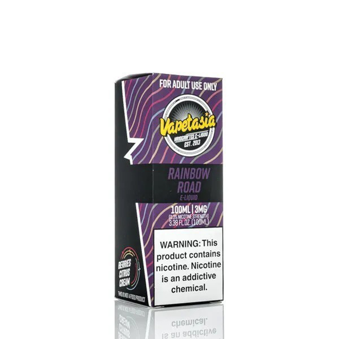 Picture of VAPETASIA 3MG 100ML - RAINBOW ROAD