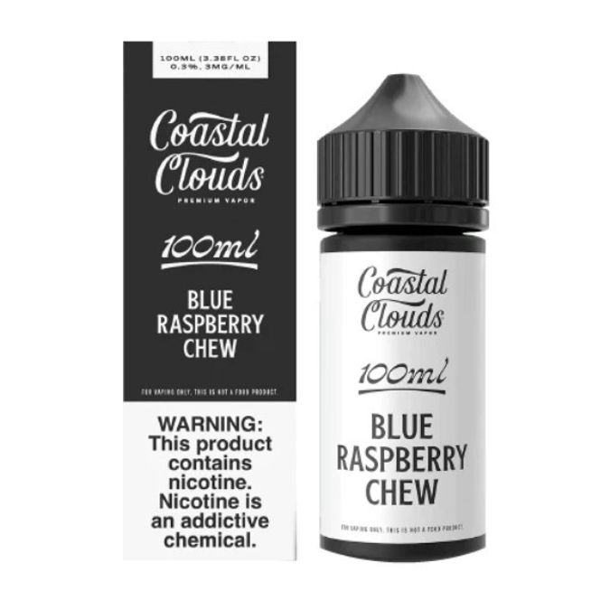 Picture of COASTAL CLOUDS 100ML BLUE RASPBERRY CHEW 3MG