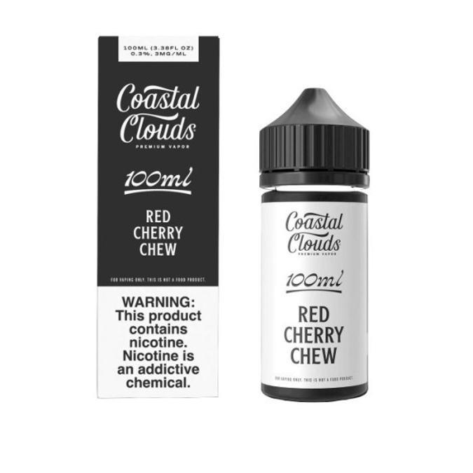 Picture of COASTAL CLOUDS 100ML RED CHERRY CHEW 3MG
