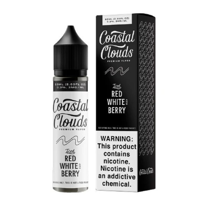 Picture of COASTAL CLOUDS ICED 3MG 60ML - RED WHITE BERRY