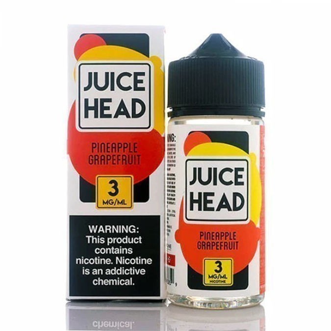 Picture of JUICE HEAD 3MG 100ML - PINEAPPLE GRAPEFRUIT