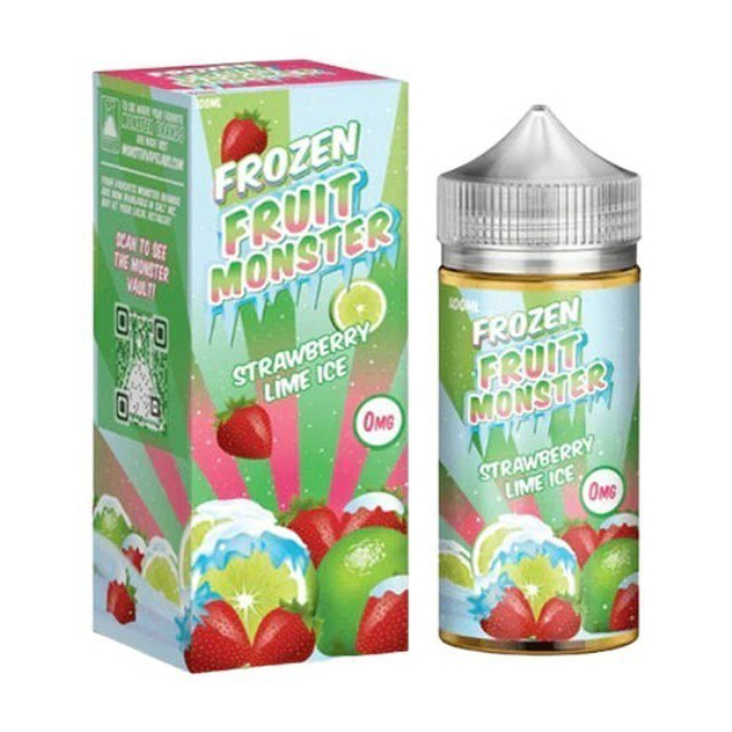 Picture of FROZEN  FRUIT MONSTER 3MG 100ML - STRAWBERRY LIME ICE