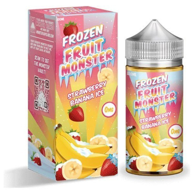 Picture of FROZEN  FRUIT MONSTER 6MG 100ML - STRAWBERRY BANANA ICE