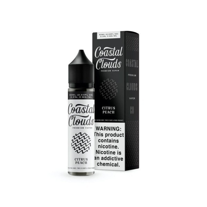 Picture of COASTAL CLOUDS 3MG 60ML - CITRUS PEACH