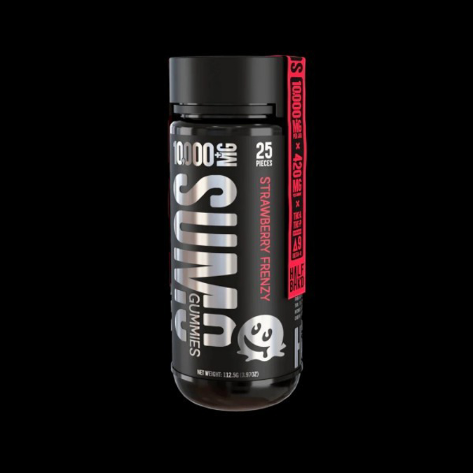 Picture of HALF BAKD SUMO GUMMIES 25CT JAR - STRAWBERRY FRENZY