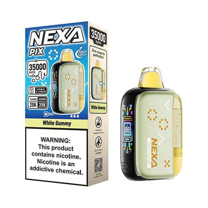 Picture of NEXA PIX 35K (USA) - WHITE GUMMY