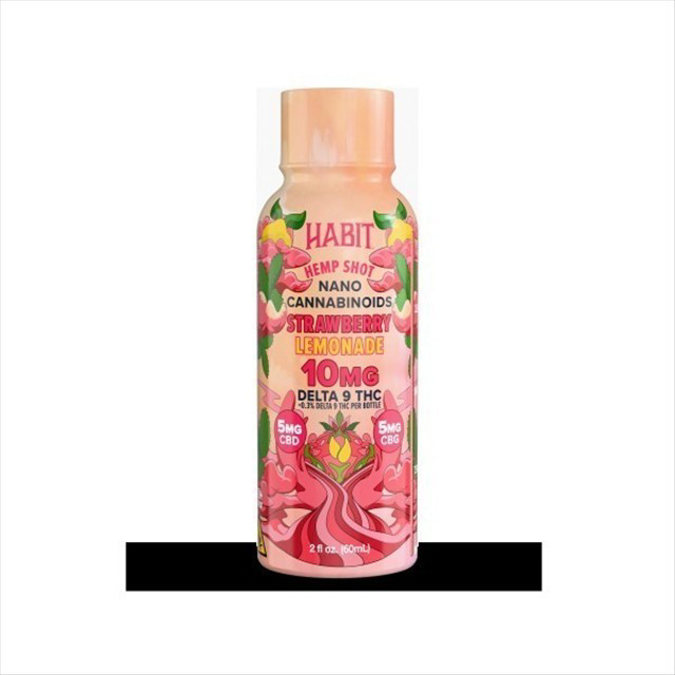 Picture of HABIT SHOT 10MG STRAWBERRY LEMONADE D9