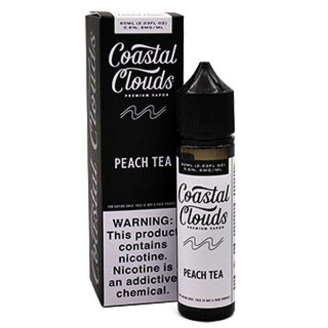 Picture of COASTAL CLOUDS 6MG 60ML - PEACH TEA