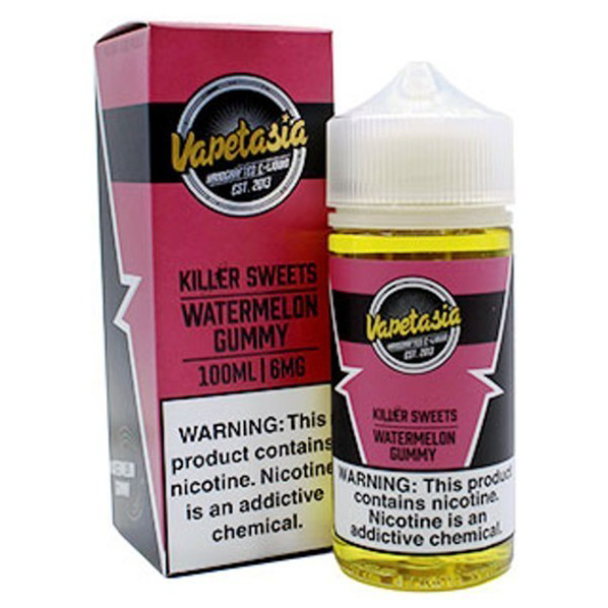 Picture of VAPETASIA 6MG 100ML - WATERMELON GUMMY