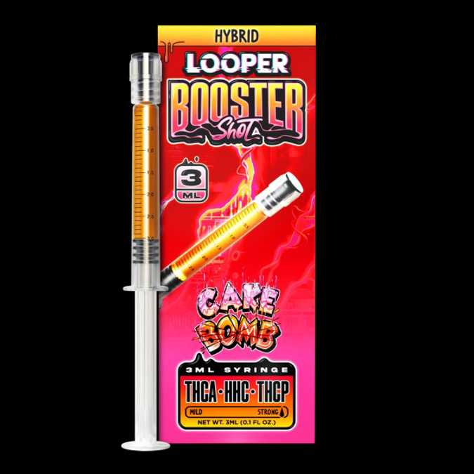 Picture of LOOPER BOOSTER SHOT 3ML 5CT - CAKE BOMB (HYBRID)