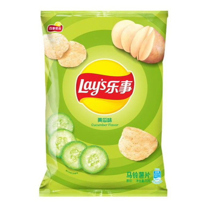 Picture of LAYS BIG WAVE CUCUMBER