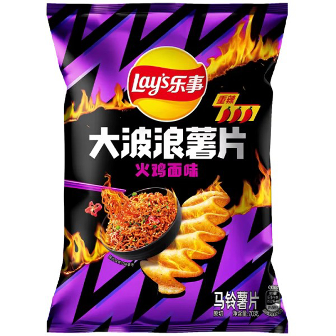 Picture of LAYS BIG WAVE BULDAK NOODLES