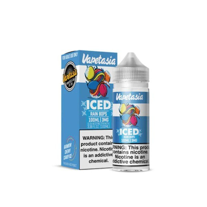 Picture of VAPETASIA ICED 6MG 100ML - RAIN BOPS