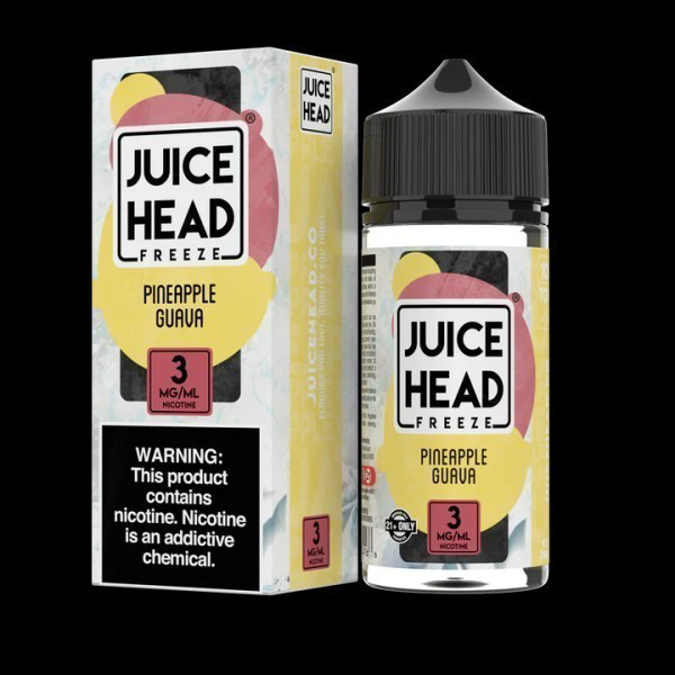 Picture of JUICE HEAD FREEZE 6MG 100ML - PINAPPLE GUAVA