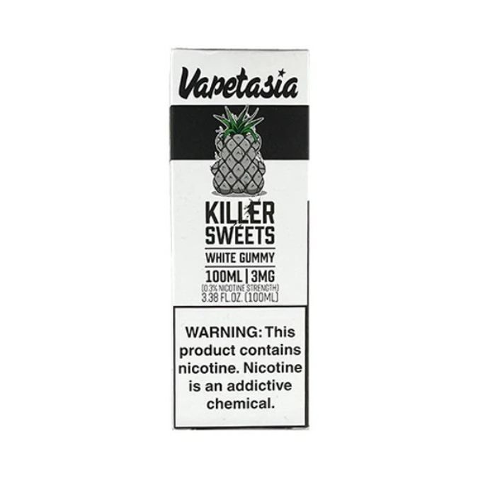 Picture of VAPETASIA KILLER SWEETS WHITE GUMMY 6MG