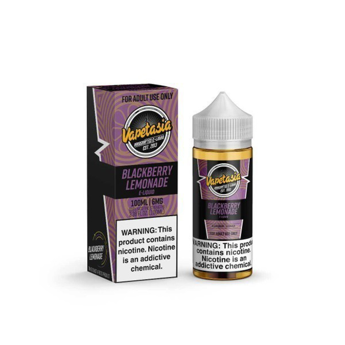 Picture of VAPETASIA 6MG 100ML - BLACKBERRY LEMONADE