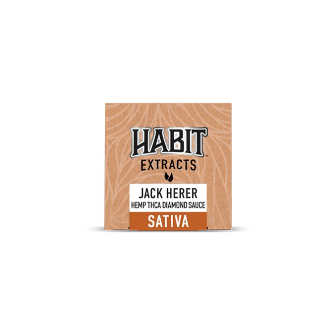 Picture of HABIT CONCENTRATE  THCA DIAMOND SAUCE JACK HERER 1G
