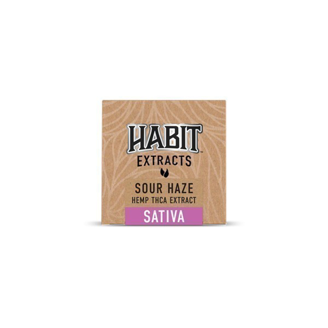 Picture of HABIT CONCENTRATE THCA  1G - SOUR HAZE