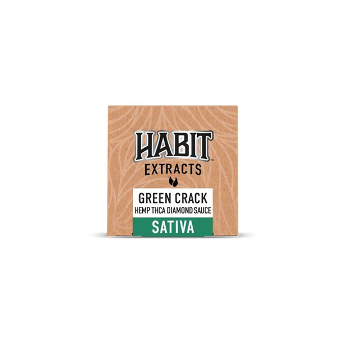 Picture of HABIT CONCENTRATE  THCA DIAMOND SAUCE  GREEN CRACK 1G