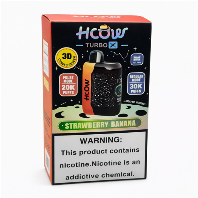 Picture of HCOW TURBO X STRAWBERRY BANANA