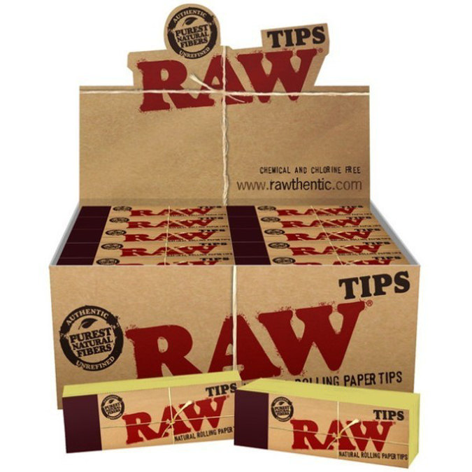 Picture of RAW TIPS ORIGINAL ROLL UP TIPS 50 BOX